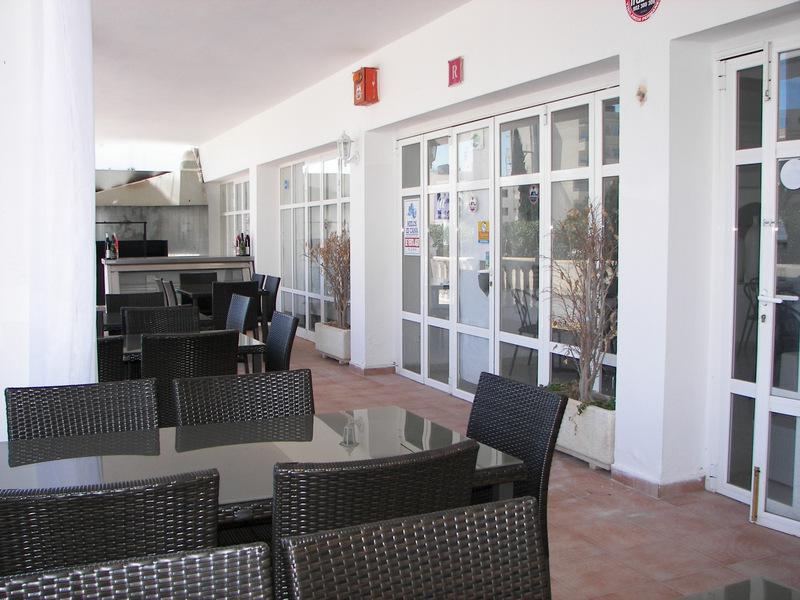Hostal Los Pinos Es Cana Restaurant foto